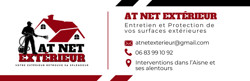 Zone d'intervention AT Net Extérieur autour de Tergnier